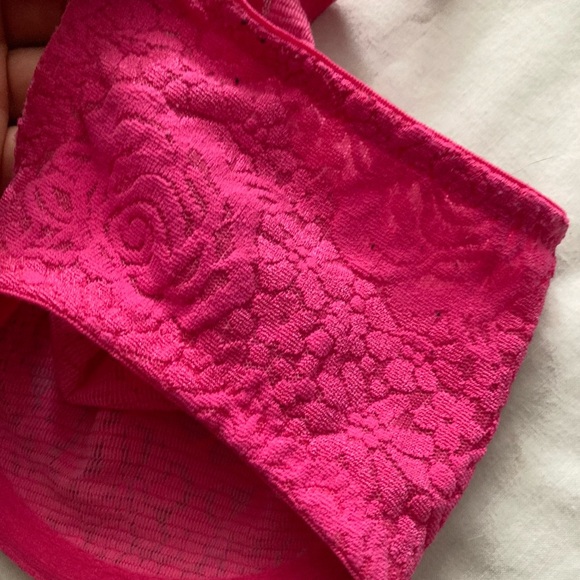 Wacoal Hot Pink Lace Underwire Bra Size 32 DD - Picture 4 of 4